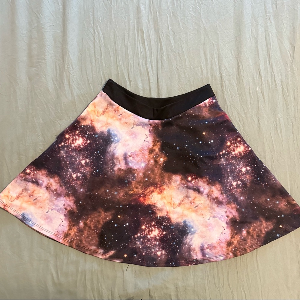 Galaxy Print Women's Skirt